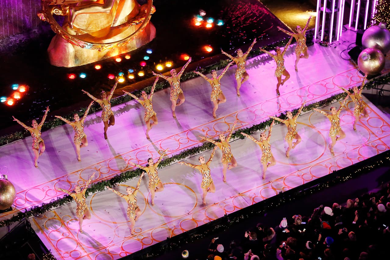 Las Radio City Rockettes actuarán como cada año en la ceremonia de iluminación.