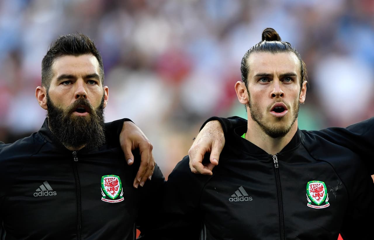 La del galés Joe Ledley fue una de las barbas más llamativas durante el verano del 2016. Juega en el Crystal Palace de Inglaterra.