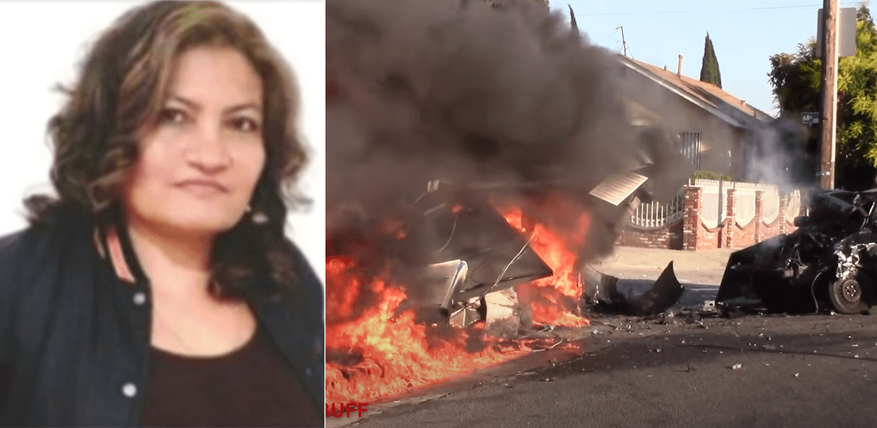 “Se quemó viva”: piden justicia por mortal choque que mató a vendedores hispanos