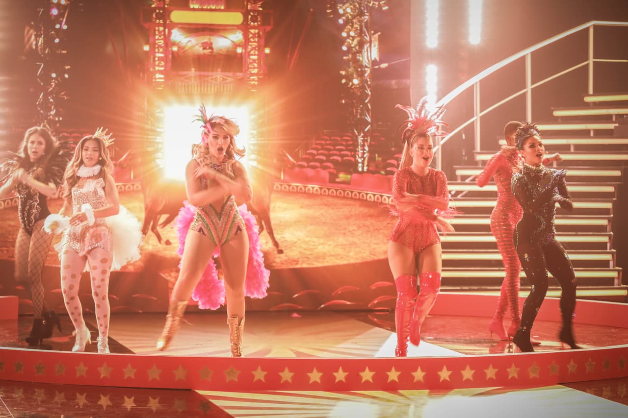 Las participantes de Nuestra Belleza Latina se adueñaron del escenario