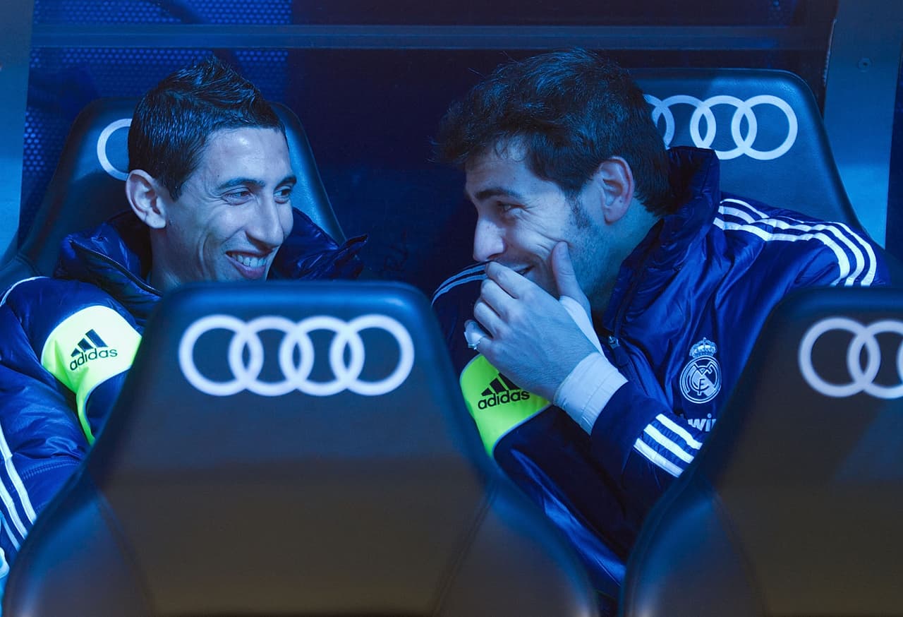 Iker Casillas dice que con Di María la Juventus tendría un ”equipazo”