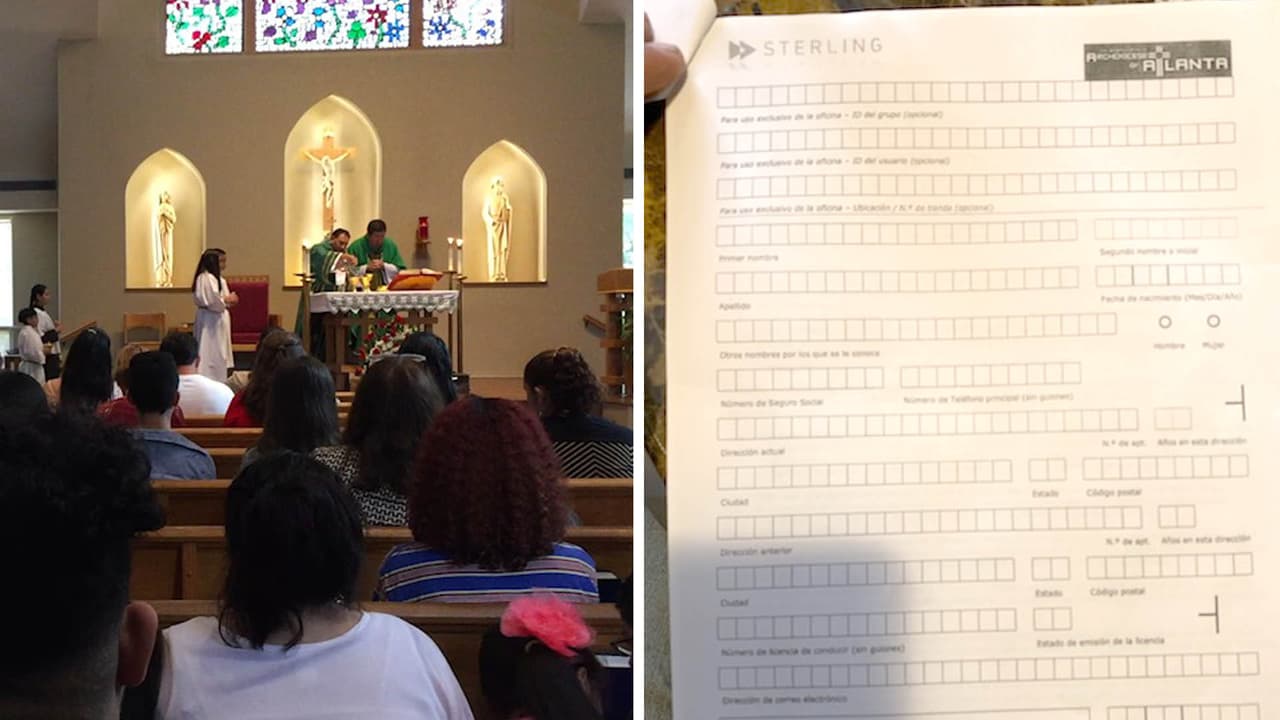 Seguro Social y dirección: la polémica petición de iglesia a sus fieles que alarma a indocumentados