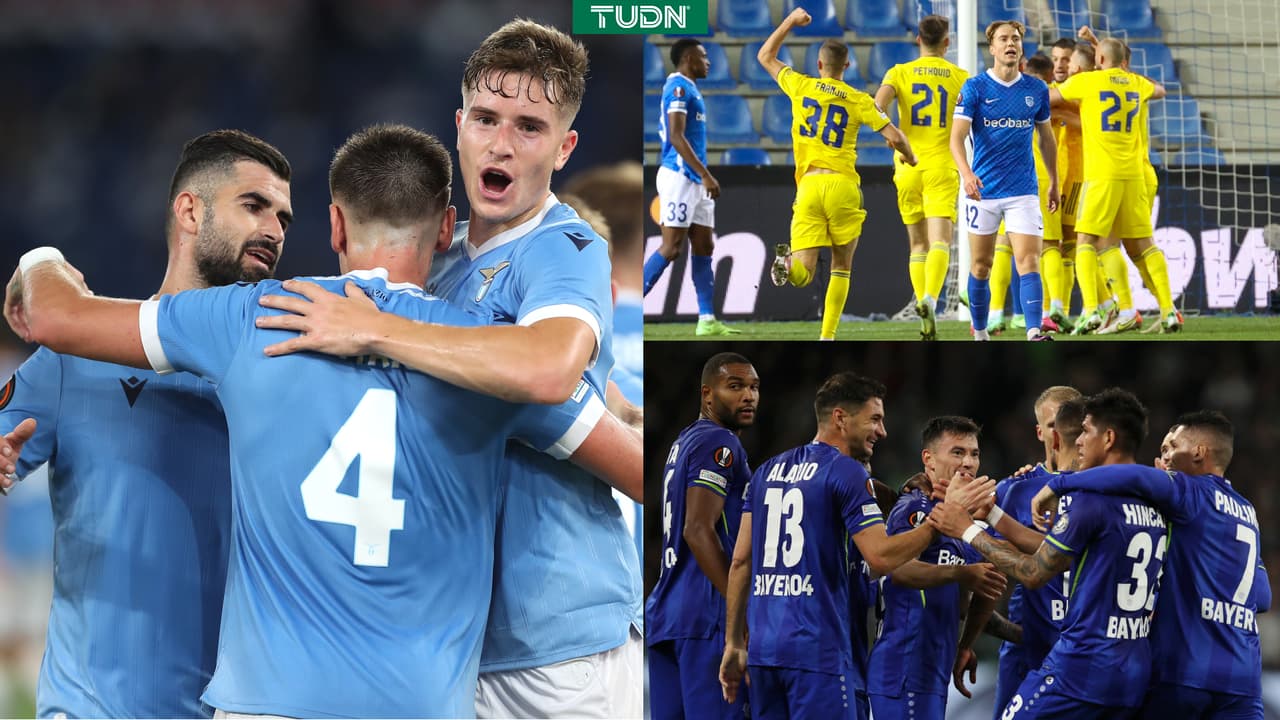 Lazio y Leverkusen estuvieron intratables; Genk cayó en casa  