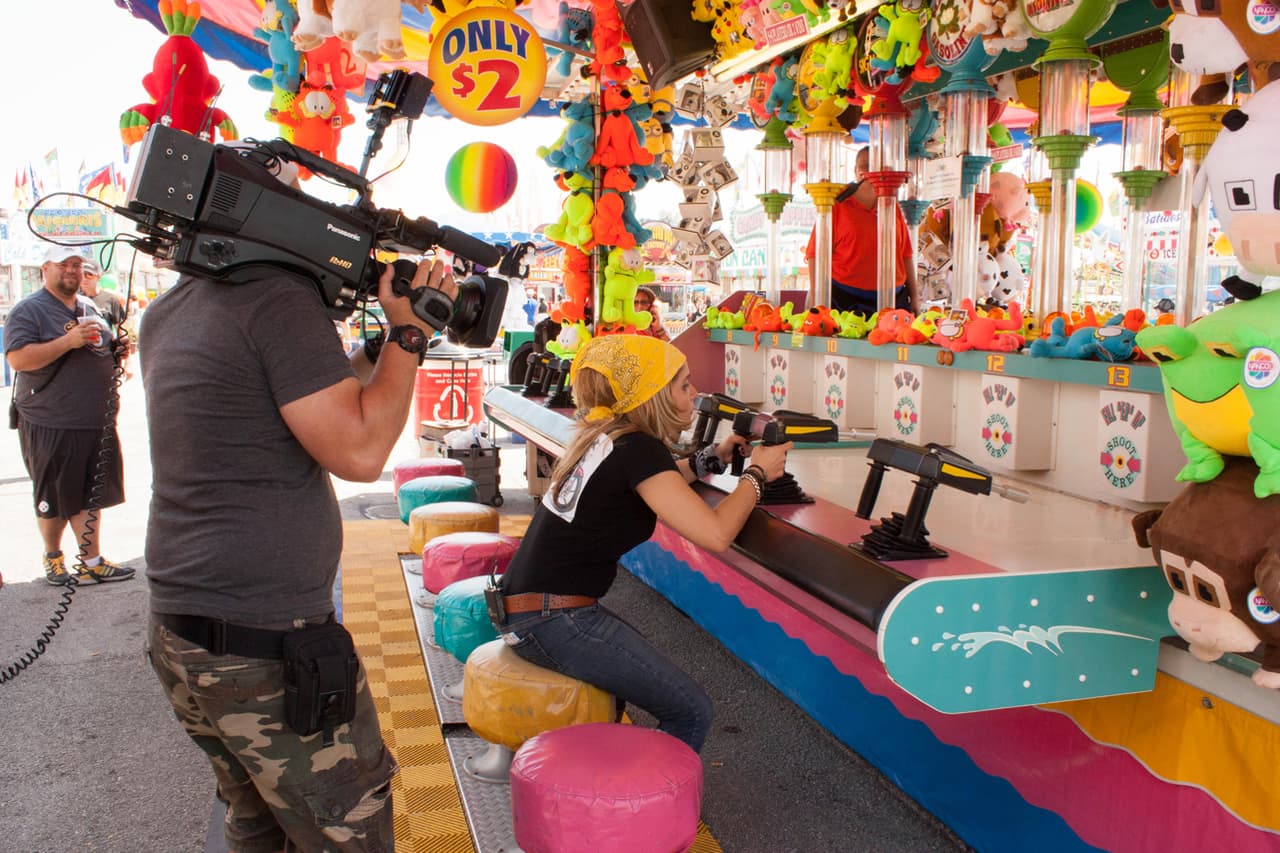 ¡Cómo se divirtió en esta escena!