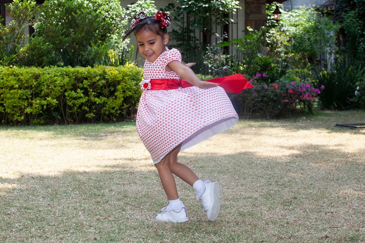 Ella es 'Beba'. Su nombre real no le gusta y por eso ella se bautizó así. Esta pequeña de seis años desea con todas sus fuerzas ganar el show de Pequeños Gigantes 2019.