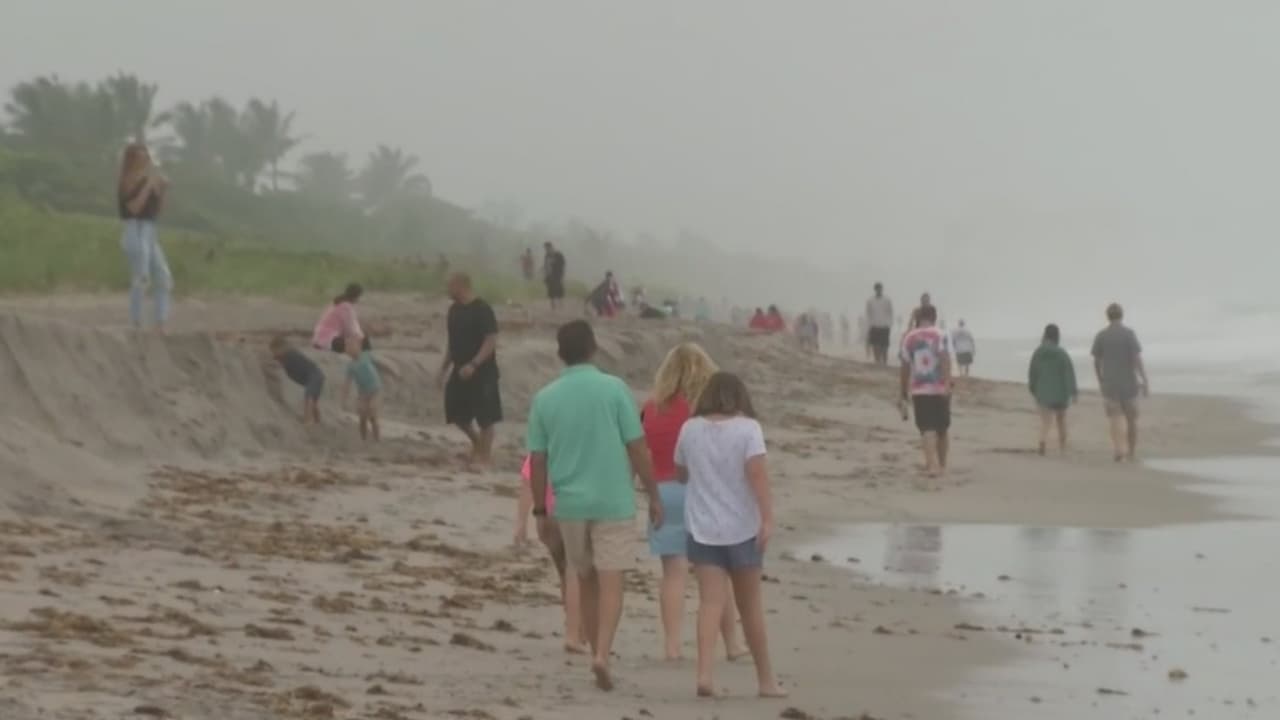 No ocurrió lo peor que se esperaba en Palm Beach con el paso de la tormenta Isaías 
