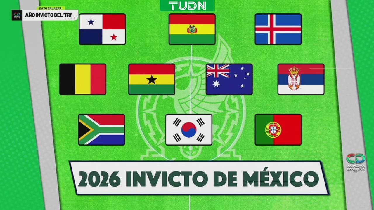 La Selección Mexicana no conoce la derrota en lo que va del 2026