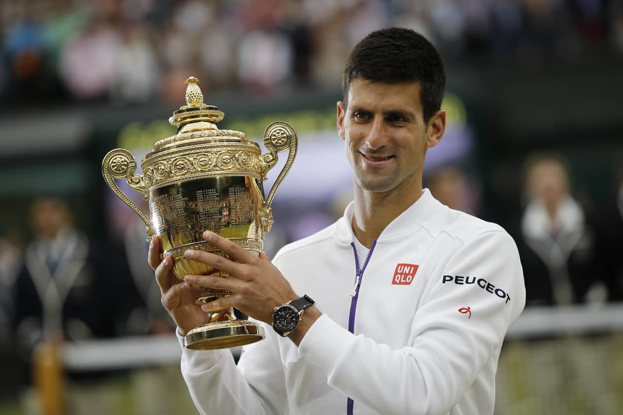 El número uno del mundo logró su tercer título de Wimbledon.