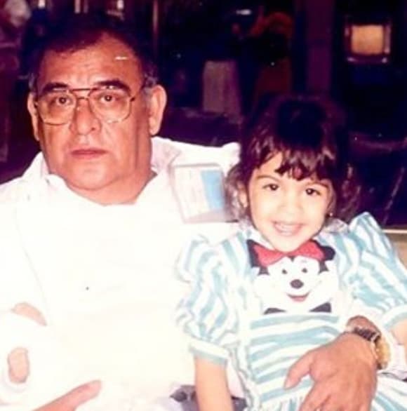 Para Maity sus abuelitos son otro de sus tesoros, y nos encanta ver las fotos que comparte junto a ellos.