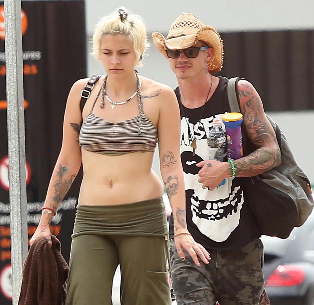 Aparentemente ahora se encuentra más relajada junto a su novio Michael Snoddy.