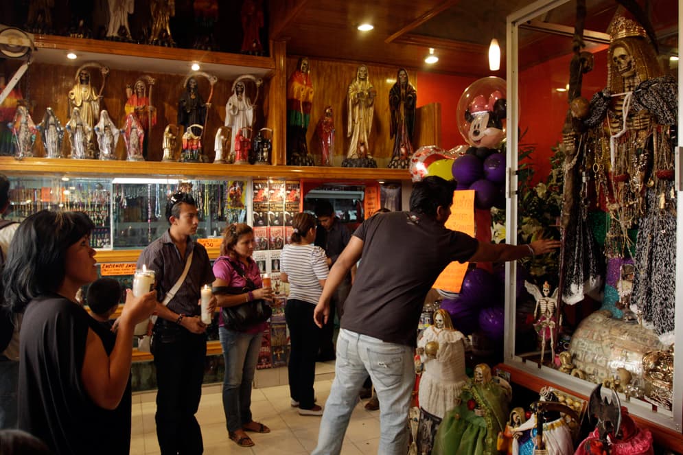 Veracruz tambié se suma a este culto, considerado por muchos un culto satánico.