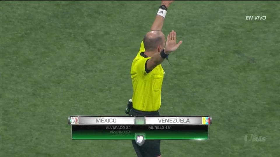 ¡Terminó el segundo tiempo!