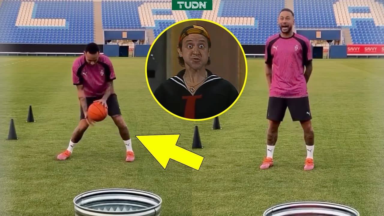 Neymar logra reto al puro estilo de Quico