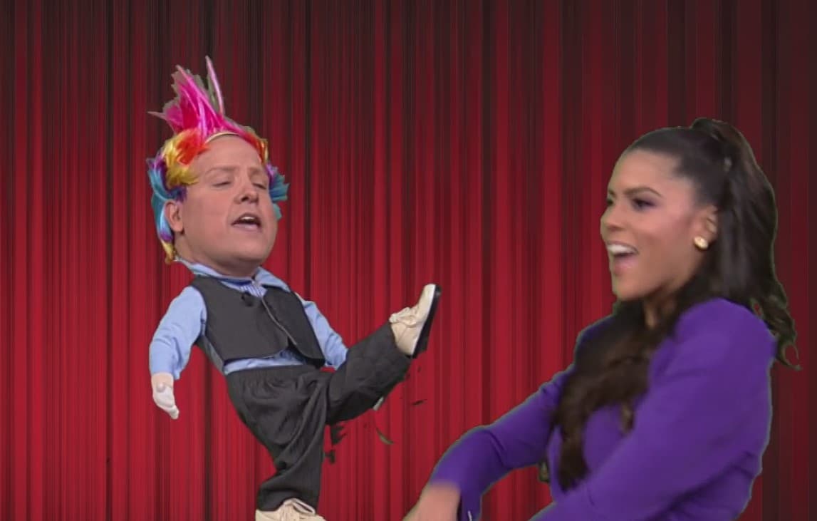 El conductor venezolano también ha sido testigo de otros personajes como el simpático Moñoño, quien esta semana puso a contar chistes a sus compañeros.