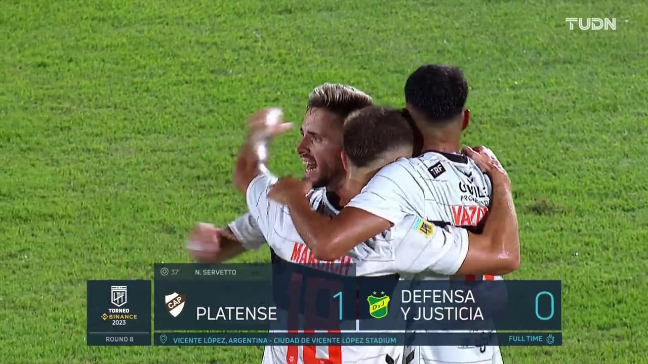 Resumen | El Platense de Palermo le gana con la mínima a Defensa y Justicia 