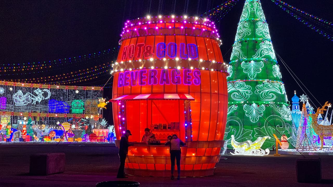 Una experiencia mágica es la que te espera en el festival Magical Winter Lights.