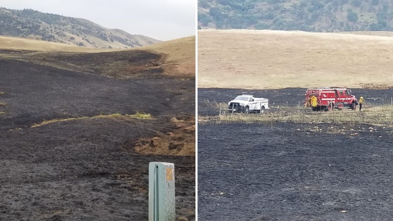 Incendio forestal de 15 acres en el condado de Fresno es controlado