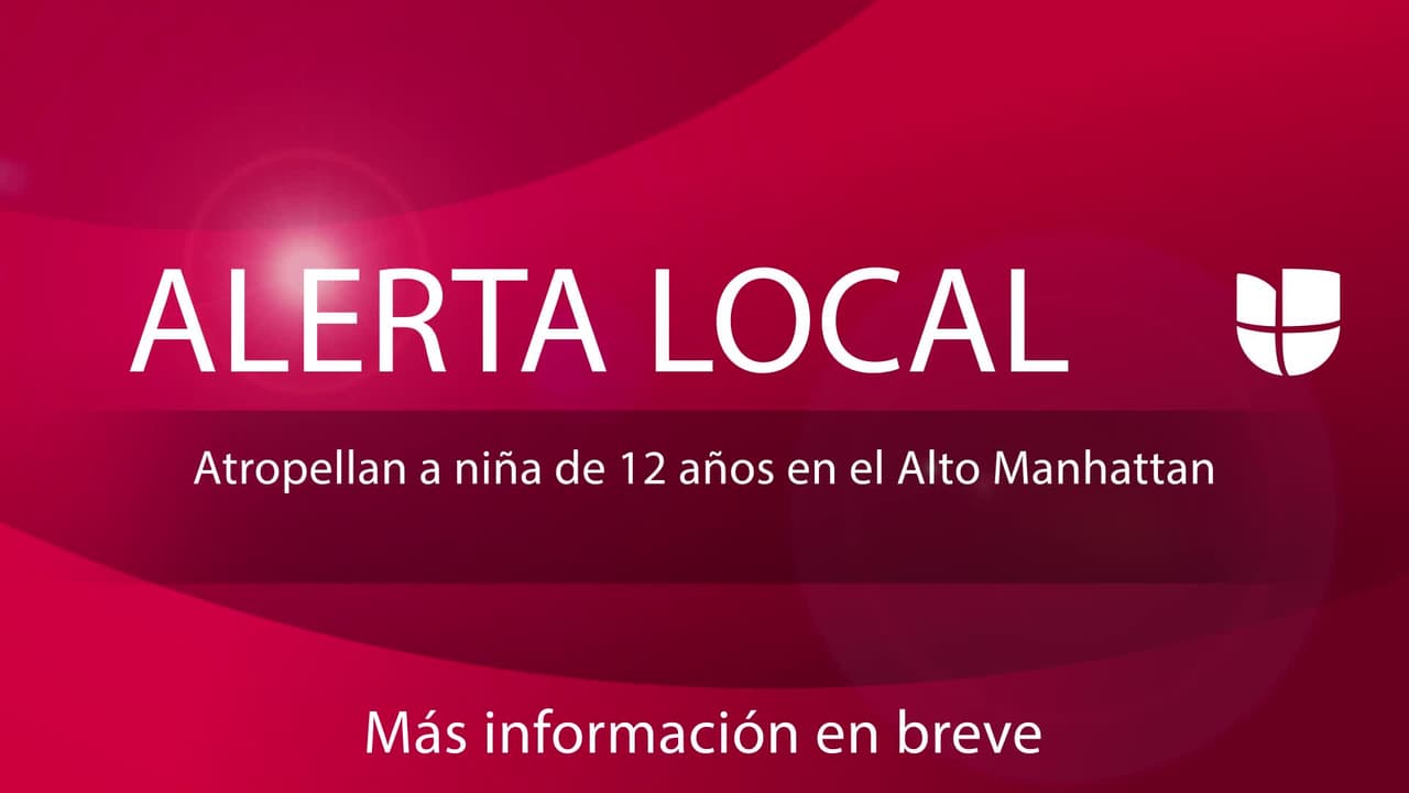 Atropellan a una niña de 12 años en el Alto Manhattan
