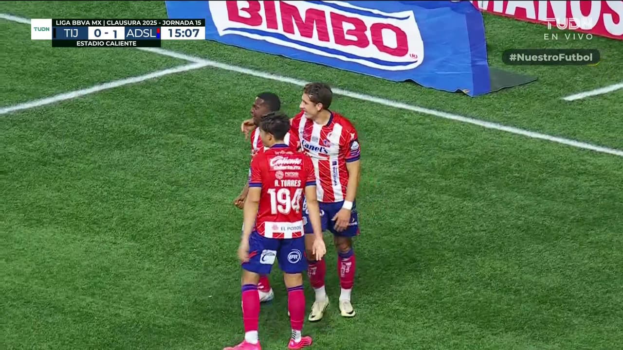 ¡Gool del Atlético San Luis! Vitinho clarea a Toño Rodríguez