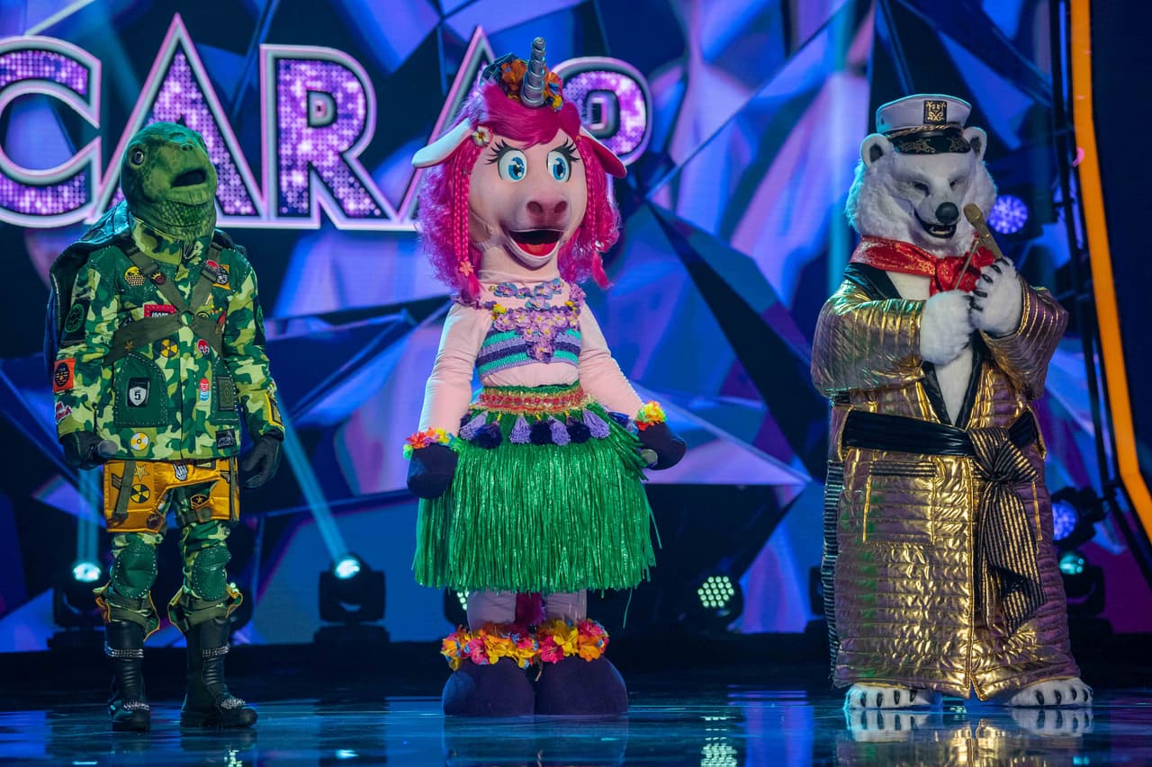 Posteriormete vimos a Tortuga, Unicornio y Oso Polar salir a dar todo en el escenario.