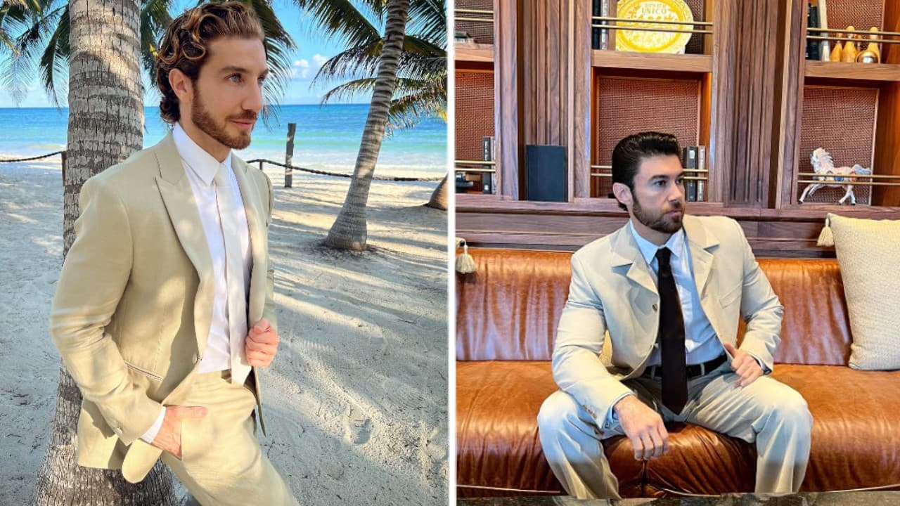 Los dos mostraron el atuendo que usaron para el enlace matrimonial, aunque ninguno reveló detalles del evento ni revelaron la identidad de los novios.
<br>