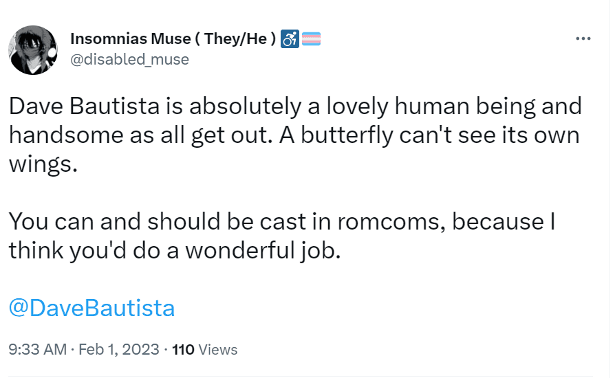 Opinió de fan sobre las declaraciones de Dave Bautista