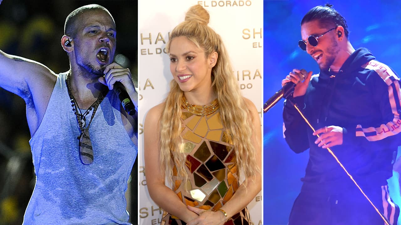 Residente, Maluma y Shakira encabezan la lista de nominados a Latin GRAMMY 2017
