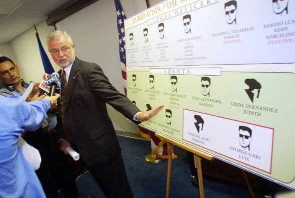 La presentación de las pruebas contra los cinco espías de la Red Avispa que fueron encontrados culpables y que están cumpliendo sus sentencias en cárceles de Estados Unidos.