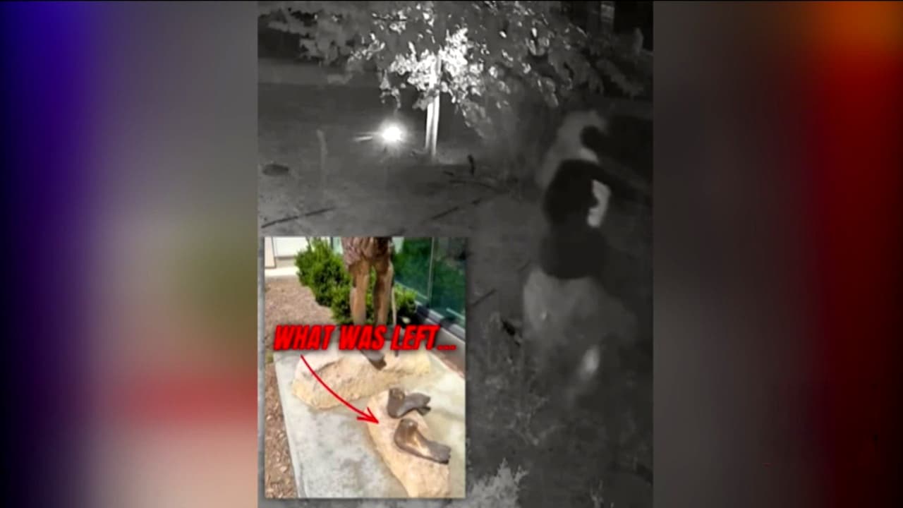 Roban estatua de bronce de Jesús, valorada en $50,000, de una iglesia en Santa Ana