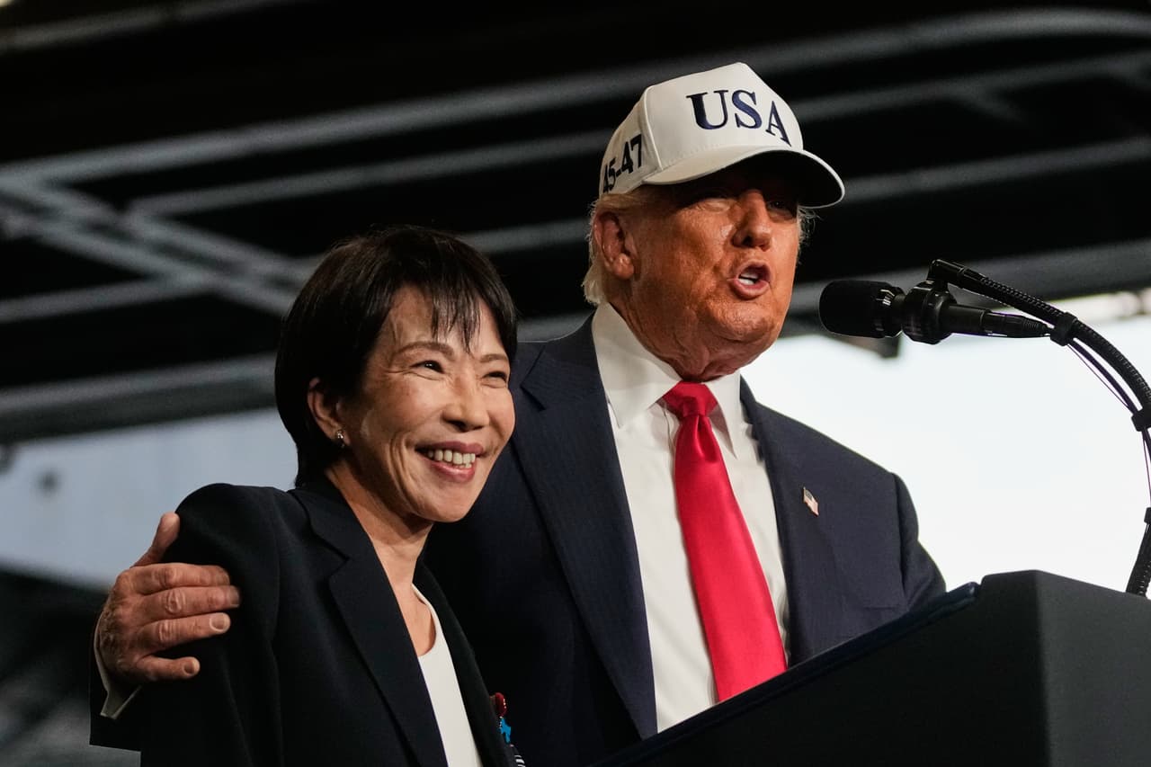 Primera ministra de Japón agradece a Trump respaldo previo a su victoria electoral y promete reforzar alianza con EEUU
