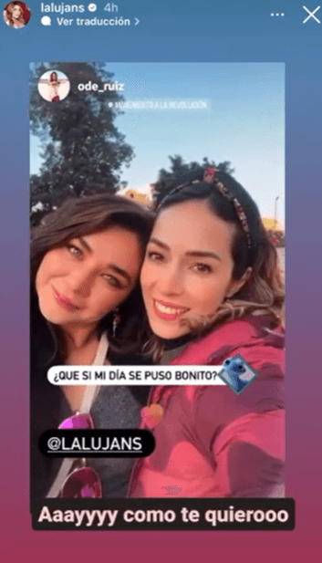 Daniela Luján y Odemaris Ruiz