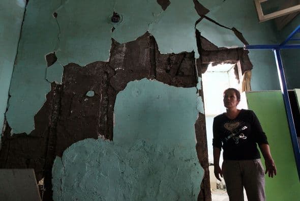 La región ha sido afectada por miles de réplicas en el último año. Una de las más fuertes fue el 11 de febrero de magnitud 6.8.