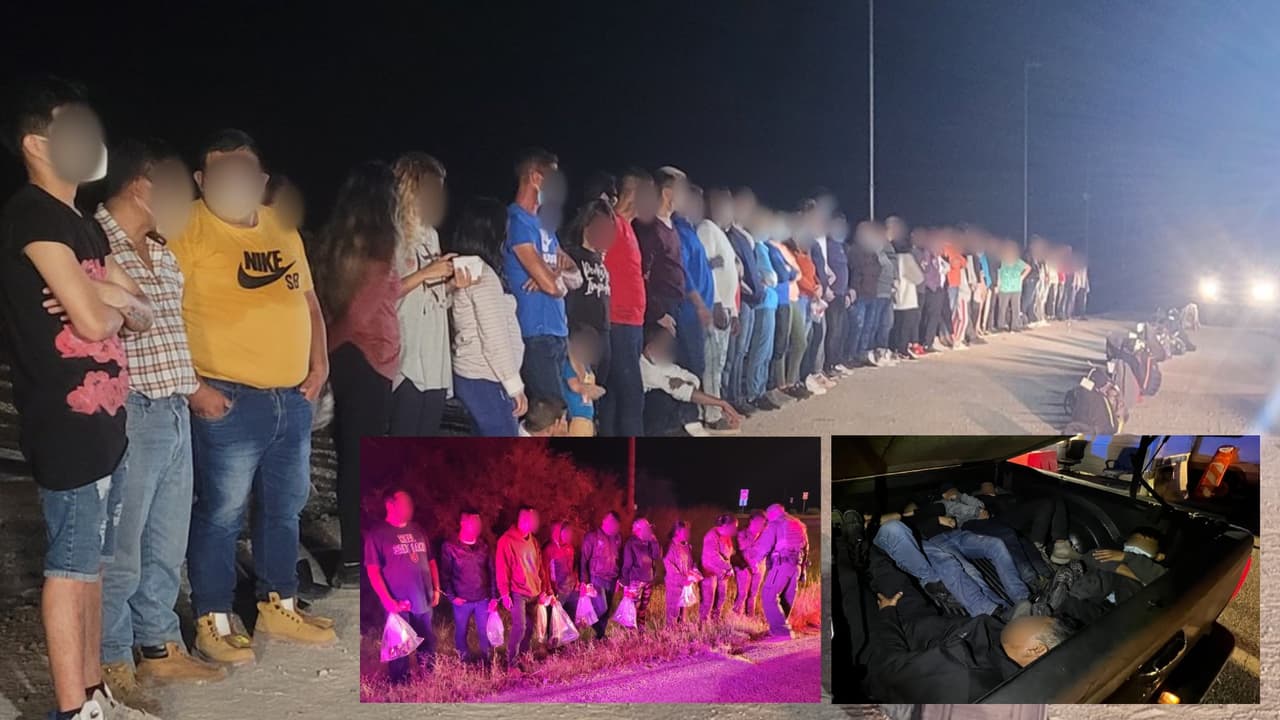 Más de 70 cubanos en una llegada masiva por la frontera de Arizona con colombianos y mexicanos: la actividad fronteriza