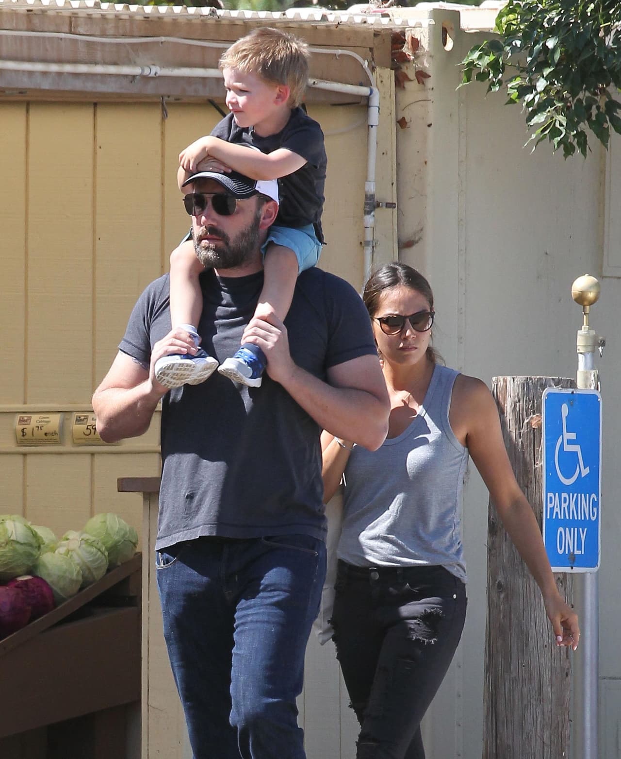 Estaban acompañados de una de las nuevas niñeras.