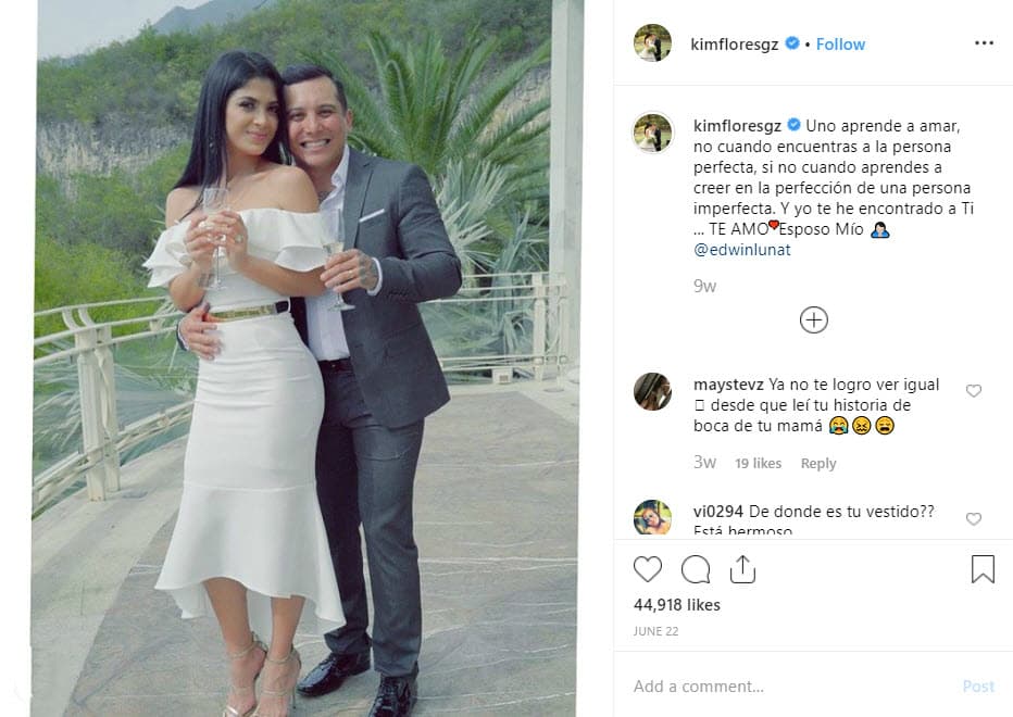 Cabe señalar que semanas antes la pareja ya se había convertido en marido y mujer, pues el 11 de junio se casaron por civil.