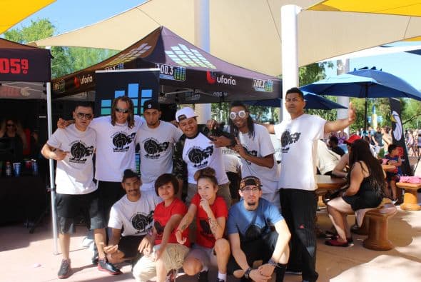 Una tremenda "Fiesta de Verano" disfrutaron cientos de personas en "Wet 'n' Wild, donde estuvieron presentes los talentos de nuestras emisoras de Uforia. 