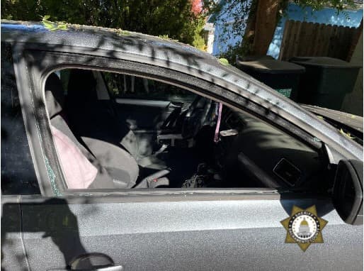 En Vineyard, los sospechosos continuaron a robar y dañar a autos.