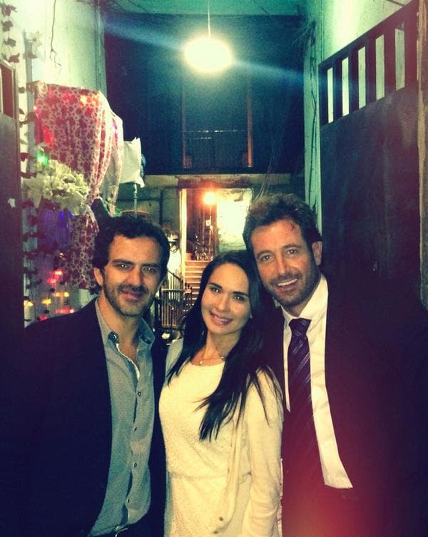 Pero fuera de escena Flavio Medina y Gabriel son grandes compañeros.