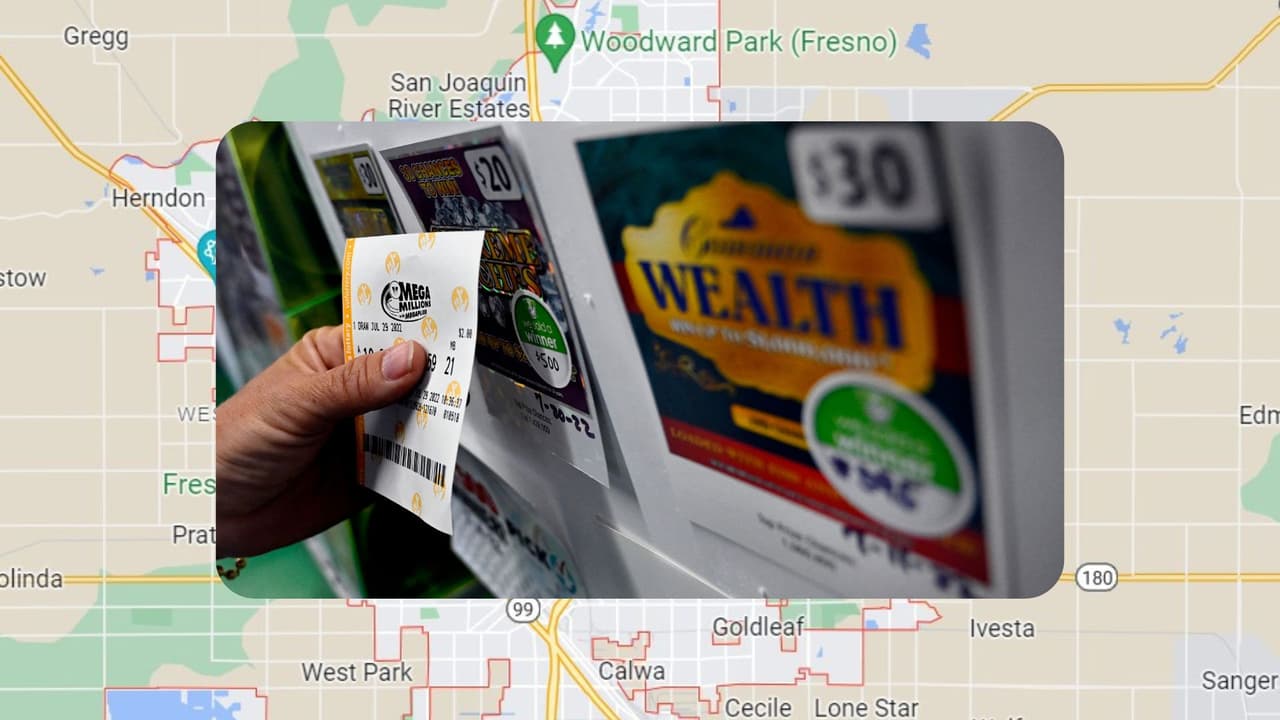 ¿Es el tuyo? Boleto de lotería vendido en Fresno gana $4.2 millones en el Mega Millions