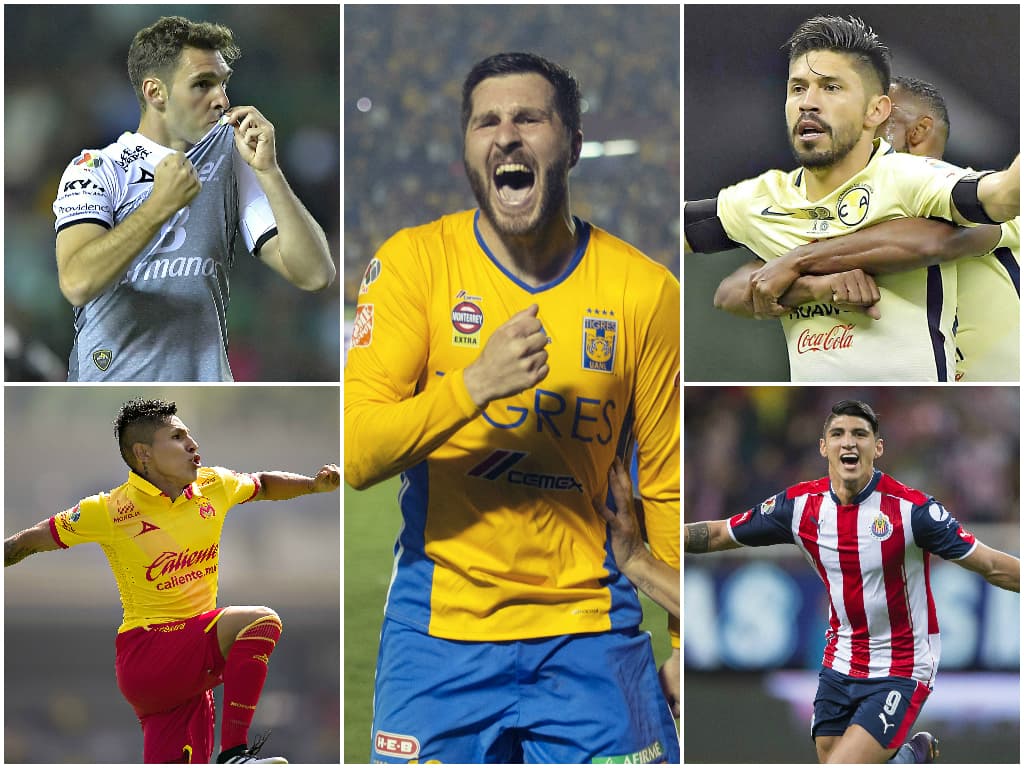 ¿Quién es tu favorito para ser campeón de goleo en el Clausura 2017 de la Liga MX?