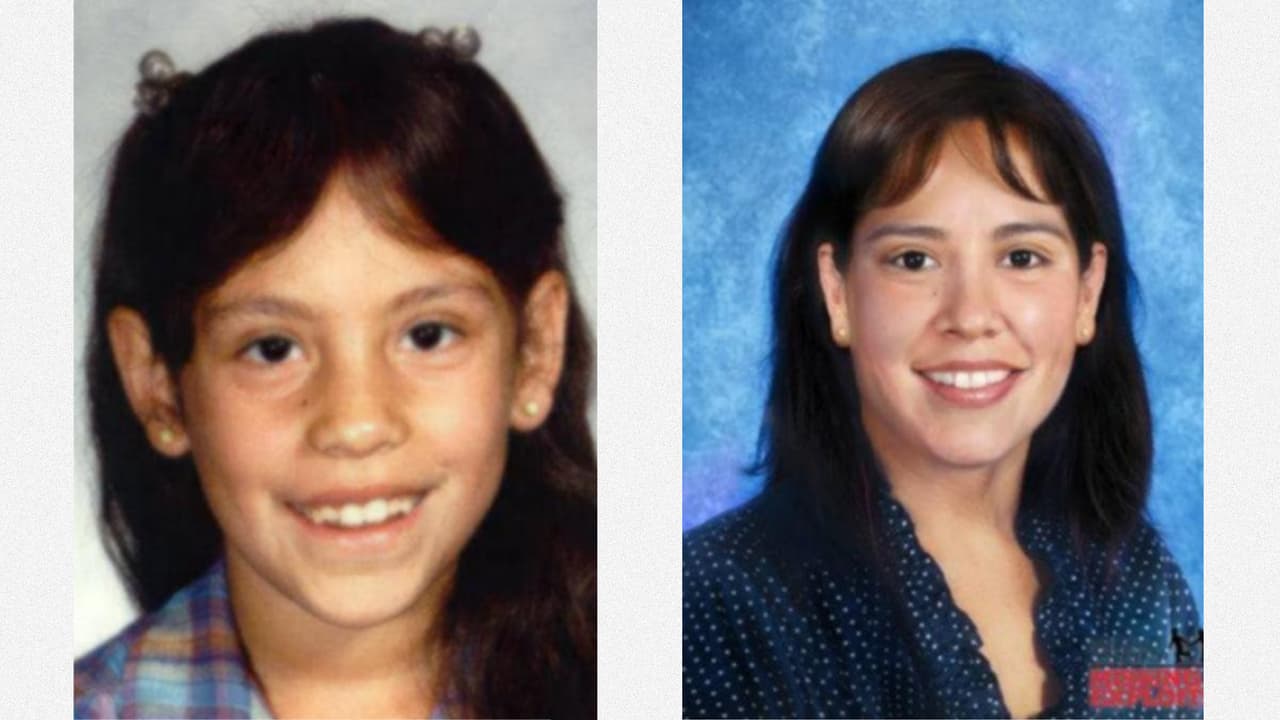 <b>Anthonette Christine Cayedito</b>
<br>
<br>
<a href="https://www.fbi.gov/wanted/kidnap/anthonette-christine-cayedito"><u>Desapareció en Gallup, Nuevo México</u></a>, el 6 de abril de 1986. Tenía 9 años de edad. A la derecha su rostro como se vería a los 36 años.