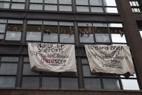 La manifestación fue histórica y prácticamente paralizó Manhattan.