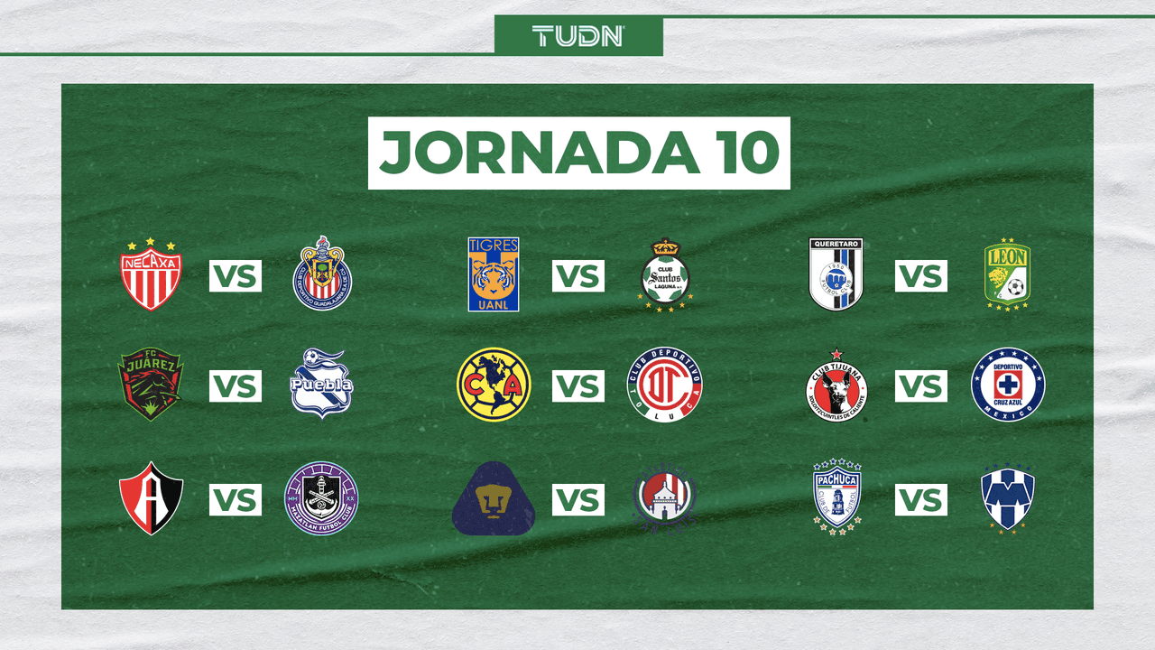 Cruz Azul visita a la frontera y los Diablos rojos se meten al Azteca en la J10.