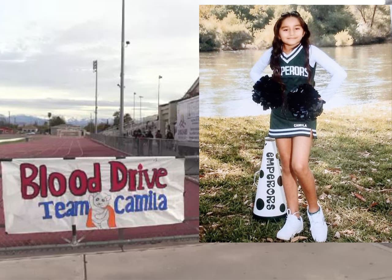 Comunidad de Dinuba se une para encontrar un donante de médula para Camila