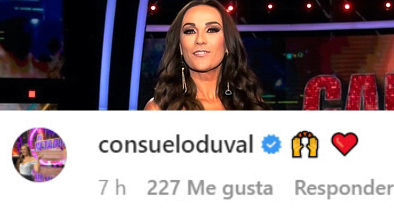 Consuelo Duval, a través de la cuenta de Instagram de Sherlyn, también levantó las manos por una oración para Pablo Lyle.