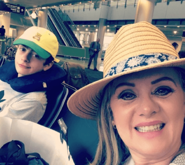 Actualmente, Erika Buenfil está soltera, dedicada completamente a su trabajo y a cuidar a su hijo Nicolás.