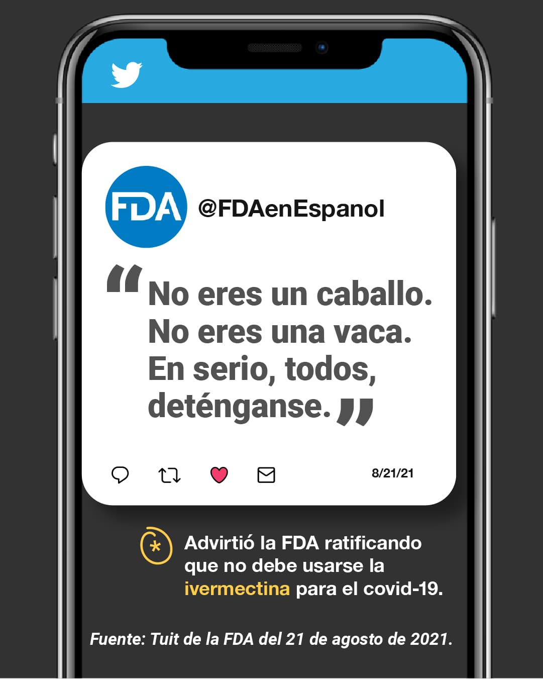 <a href="https://www.univision.com/noticias/ivermectina-no-funciona-tratamiento-covid" target="_blank">Aquí puedes leer la explicación completa de <b>El Detector.</b></a>