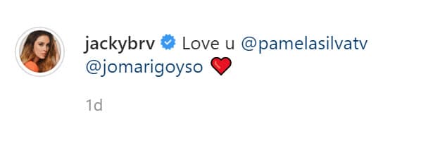 Mientras tanto, la actriz acompañó la imagen con un mensaje de cariño para sus amigos: "Los amo". 
<br>