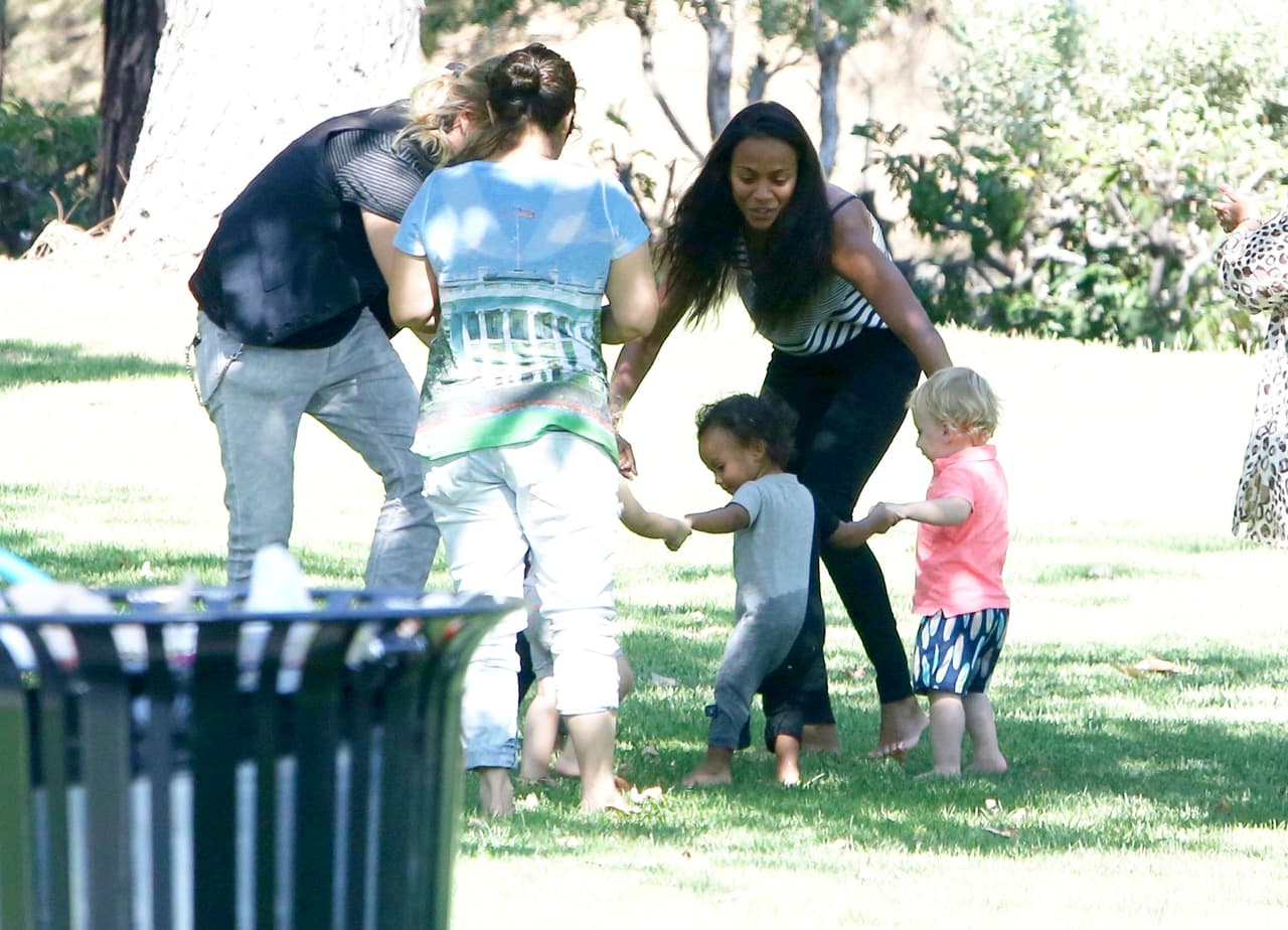 Sin duda un momento muy tierno en la vida de Zoe.