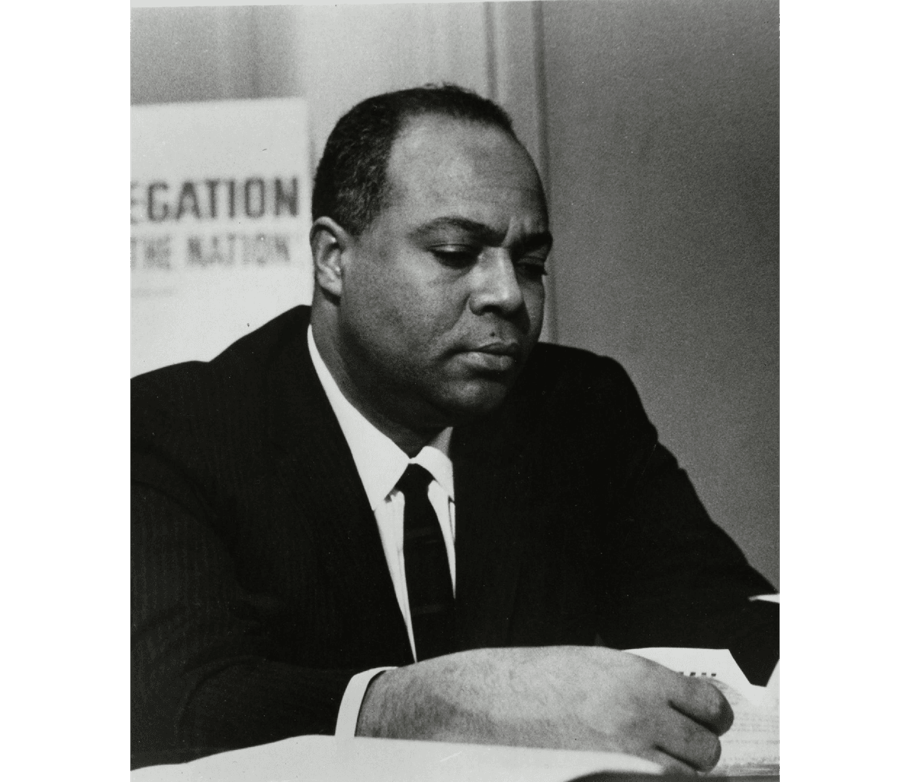 <b>James Farmer Jr.</b> (1920 - 1999), de Marshall (Texas), fue activista por los derechos civiles junto con Martin Luther King Jr. Organizó la primera manifestación por la Libertad (Freedom Ride) en 1961.
<b>Recibió la Presidential Medal of Freedom en 1998.</b>